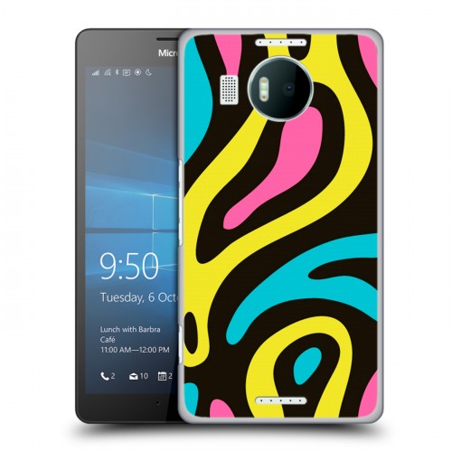 Дизайнерский пластиковый чехол для Microsoft Lumia 950 XL Абстракции