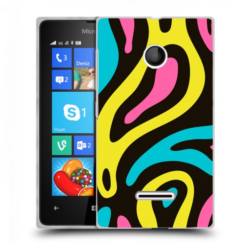 Дизайнерский пластиковый чехол для Microsoft Lumia 435 Абстракции
