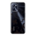 Полупрозрачный дизайнерский силиконовый чехол для Realme C35 Абстракции 1