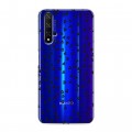 Полупрозрачный дизайнерский пластиковый чехол для Huawei Honor 20 Абстракции