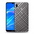 Полупрозрачный дизайнерский пластиковый чехол для Huawei Y6 (2019) Абстракции