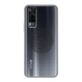 Полупрозрачный дизайнерский пластиковый чехол для Vivo Y31 Абстракции 5