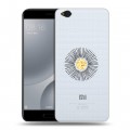 Полупрозрачный дизайнерский пластиковый чехол для Xiaomi Mi5C Абстракции