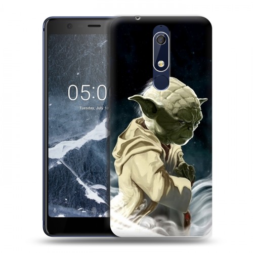 Дизайнерский пластиковый чехол для Nokia 5.1 Звездные войны