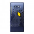 Полупрозрачный дизайнерский силиконовый с усиленными углами чехол для Samsung Galaxy Note 9 Абстракции 1