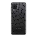 Полупрозрачный дизайнерский пластиковый чехол для Samsung Galaxy A12 Абстракции 2