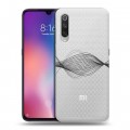 Полупрозрачный дизайнерский силиконовый с усиленными углами чехол для Xiaomi Mi9 Абстракции