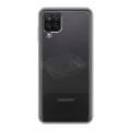 Полупрозрачный дизайнерский пластиковый чехол для Samsung Galaxy A12 Абстракции