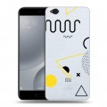 Полупрозрачный дизайнерский пластиковый чехол для Xiaomi Mi5C Абстракции 1