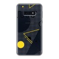 Полупрозрачный дизайнерский силиконовый чехол для Samsung Galaxy S10e Абстракции 1