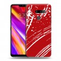 Дизайнерский пластиковый чехол для LG G8 ThinQ Абстракции