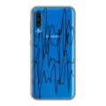 Полупрозрачный дизайнерский пластиковый чехол для Samsung Galaxy A50 Абстракции 