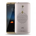 Полупрозрачный дизайнерский пластиковый чехол для ZTE Axon 7 Абстракции 5