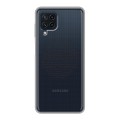 Полупрозрачный дизайнерский пластиковый чехол для Samsung Galaxy A22 Абстракции 5