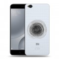 Полупрозрачный дизайнерский пластиковый чехол для Xiaomi Mi5C Абстракции 5