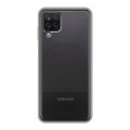 Полупрозрачный дизайнерский силиконовый с усиленными углами чехол для Samsung Galaxy A12 Абстракции 5