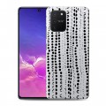 Полупрозрачный дизайнерский силиконовый с усиленными углами чехол для Samsung Galaxy S10 Lite Абстракции