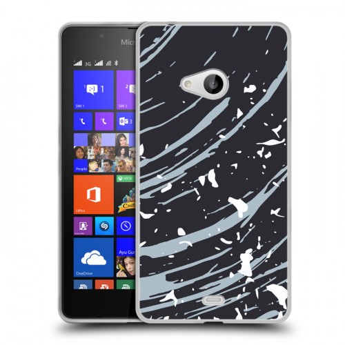 Дизайнерский пластиковый чехол для Microsoft Lumia 540 Абстракции