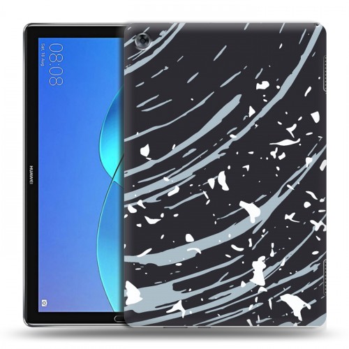Дизайнерский силиконовый чехол для Huawei MediaPad M5 Lite Абстракции