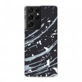 Дизайнерский пластиковый чехол для Samsung Galaxy S21 Ultra Абстракции