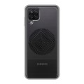 Полупрозрачный дизайнерский пластиковый чехол для Samsung Galaxy A12 Абстракции 5