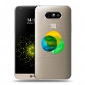 Полупрозрачный дизайнерский пластиковый чехол для LG G5 Абстракции 5