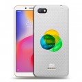 Полупрозрачный дизайнерский пластиковый чехол для Xiaomi RedMi 6A Абстракции 5