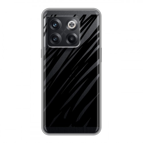 Полупрозрачный дизайнерский силиконовый чехол для OnePlus 10T Абстракции