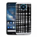 Полупрозрачный дизайнерский пластиковый чехол для Nokia 8.3 Абстракции