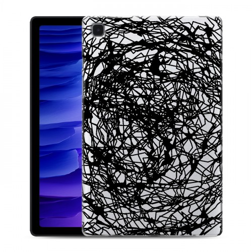 Полупрозрачный дизайнерский пластиковый чехол для Samsung Galaxy Tab A7 10.4 (2020) Абстракции