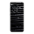 Полупрозрачный дизайнерский пластиковый чехол для OnePlus Ace 3 Абстракции 2