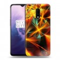 Дизайнерский пластиковый чехол для OnePlus 7 Абстракции Сияние