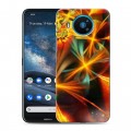 Дизайнерский силиконовый чехол для Nokia 8.3 Абстракции Сияние