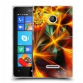 Дизайнерский пластиковый чехол для Microsoft Lumia 435 Абстракции Сияние