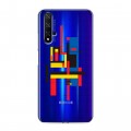 Полупрозрачный дизайнерский пластиковый чехол для Huawei Honor 20 Абстракции 3