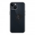 Полупрозрачный дизайнерский пластиковый чехол для Iphone 14 Абстракции 3