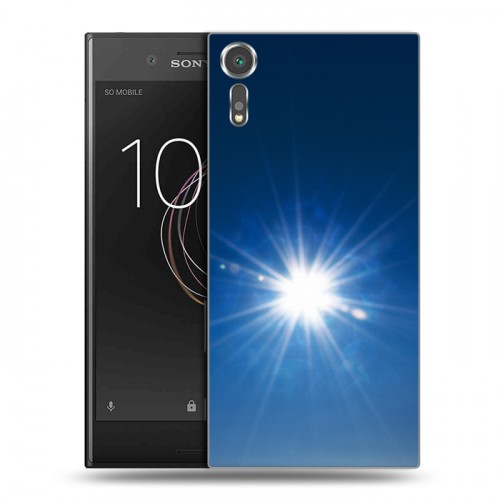 Дизайнерский пластиковый чехол для Sony Xperia XZs Абстракции Сияние