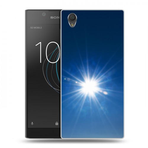 Дизайнерский пластиковый чехол для Sony Xperia L1 Абстракции Сияние