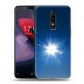 Дизайнерский пластиковый чехол для OnePlus 6 Абстракции Сияние