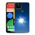 Дизайнерский пластиковый чехол для Google Pixel 5 Абстракции Сияние