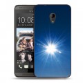 Дизайнерский пластиковый чехол для HTC Desire 700 Абстракции Сияние