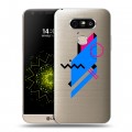 Полупрозрачный дизайнерский пластиковый чехол для LG G5 Абстракции 3