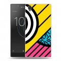 Дизайнерский пластиковый чехол для Sony Xperia L1 Абстракции 3