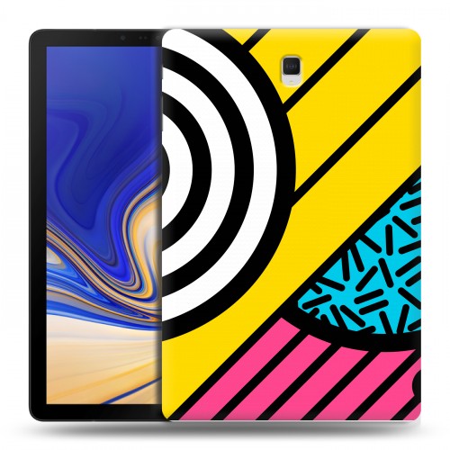 Дизайнерский силиконовый чехол для Samsung Galaxy Tab S4 Абстракции 3