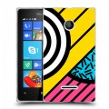 Дизайнерский пластиковый чехол для Microsoft Lumia 435 Абстракции 3