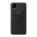 Полупрозрачный дизайнерский пластиковый чехол для Google Pixel 4a Абстракции 3