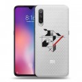 Полупрозрачный дизайнерский силиконовый с усиленными углами чехол для Xiaomi Mi9 Абстракции 3