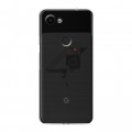 Полупрозрачный дизайнерский пластиковый чехол для Google Pixel 3a Абстракции 3