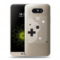 Полупрозрачный дизайнерский пластиковый чехол для LG G5 Абстракции 1