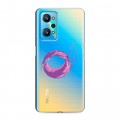 Полупрозрачный дизайнерский силиконовый чехол для Realme GT Neo 2 Абстракции 5